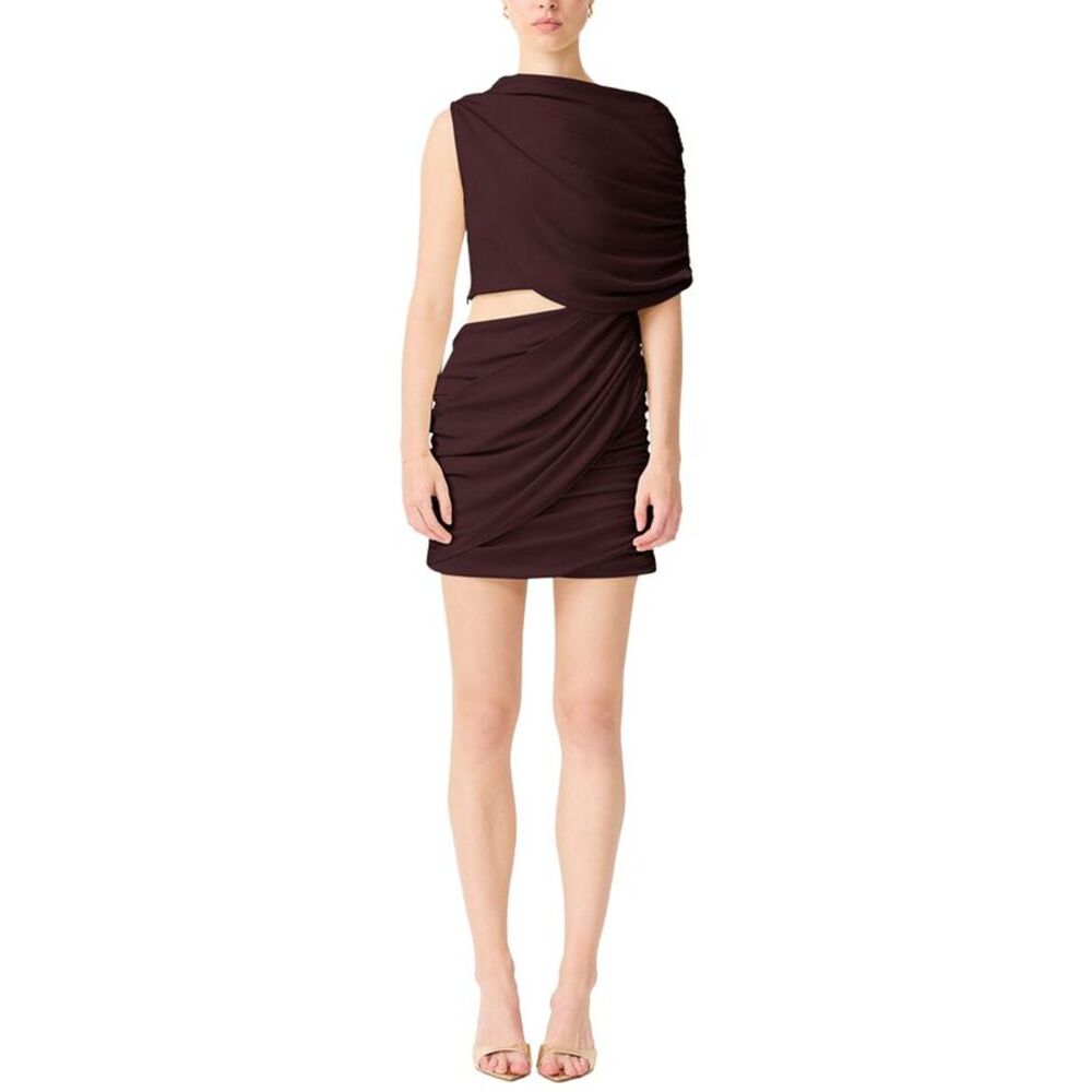 Elliatt Womens Simone Cape Mini Dress